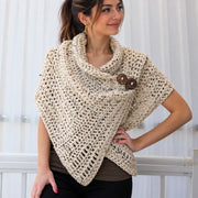 Easy Crochet Wrap | Beginner Poncho Pattern | 2 Yarn Options
