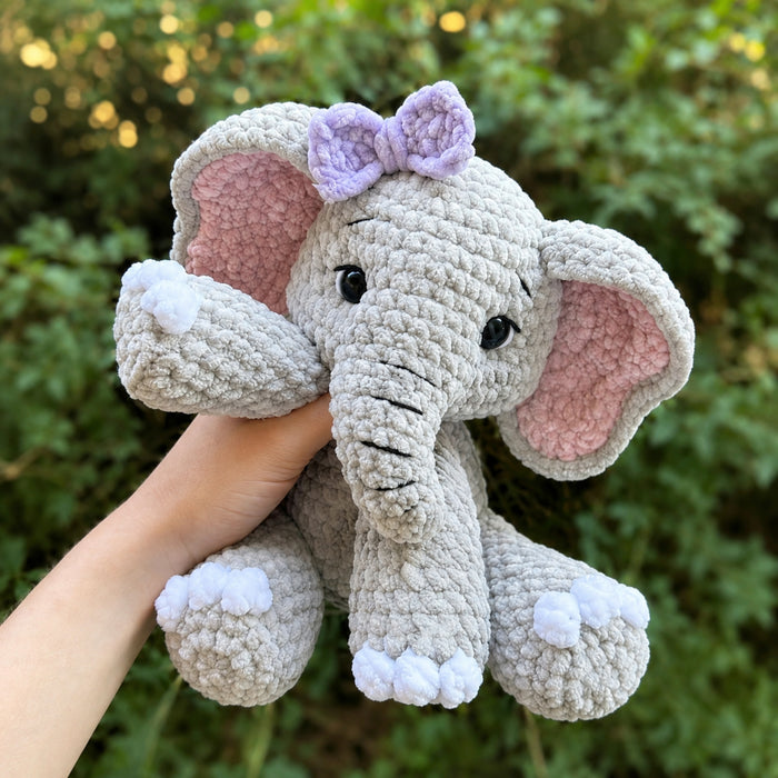 Ella the Elephant | Crochet Plush Pattern
