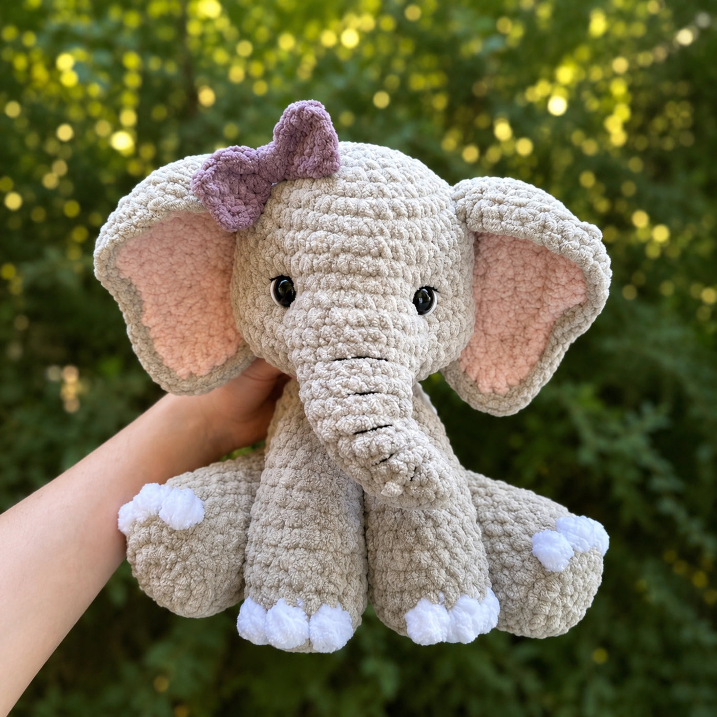 Ella the Elephant | Crochet Plush Pattern