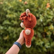 Honey Highland Cow | Floppy Crochet Plush Pattern