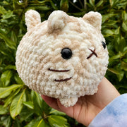 Loaf Cat | Low-Sew Plush Crochet Pattern