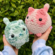 Loaf Cat | Low-Sew Plush Crochet Pattern