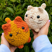Loaf Cat | Low-Sew Plush Crochet Pattern