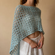 NOA Openwork Poncho | Boho Crochet Top Pattern