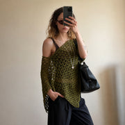 NOA Openwork Poncho | Boho Crochet Top Pattern