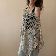 NOA Openwork Poncho | Boho Crochet Top Pattern