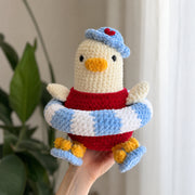Floatie Goose | Summer Goose Crochet Pattern