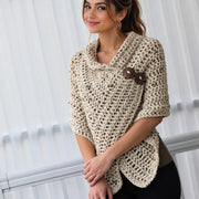 Easy Crochet Wrap | Beginner Poncho Pattern | 2 Yarn Options