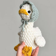 Cute Goose | Plush Amigurumi Crochet Pattern + Accessories