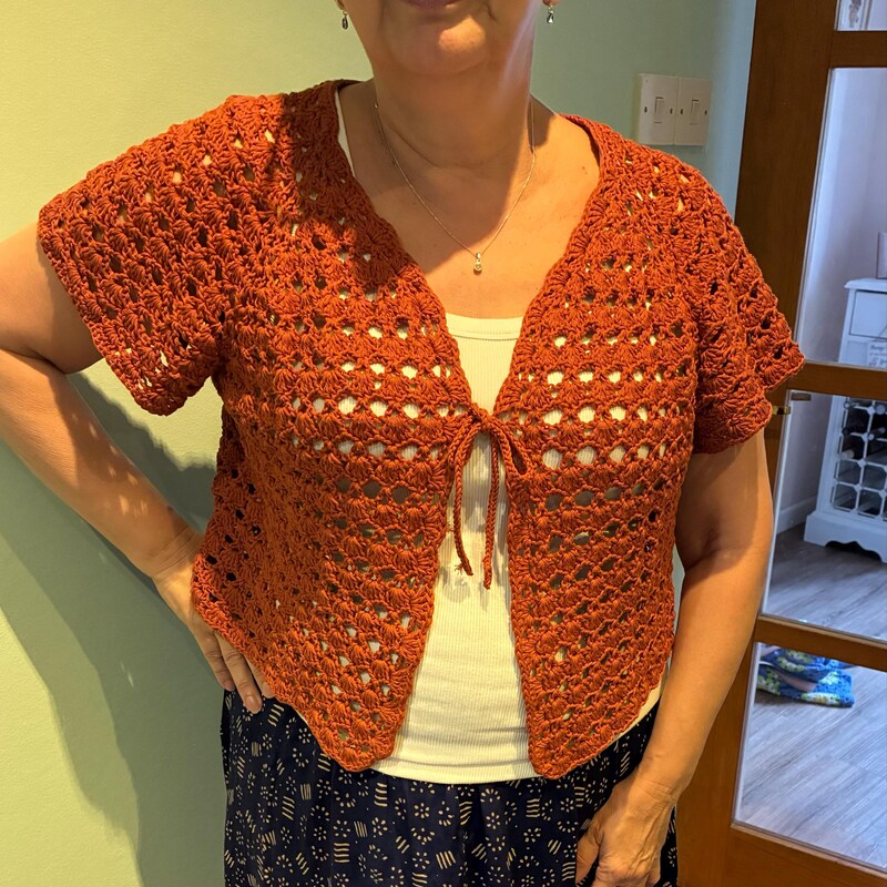 Crochet project made by Claire
